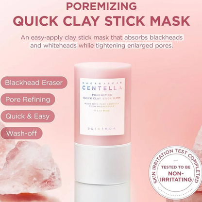 SKIN1004-MADAGASCAR CENTELLA POREMIZING QUICK CLAY STICK MASK