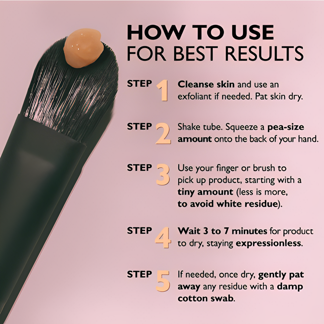 Instant action: smooths lines, reduces puffiness & dark circles.