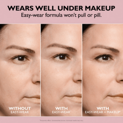 Instant action: smooths lines, reduces puffiness & dark circles.