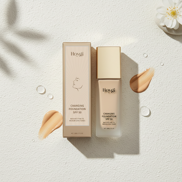 Adaptive Changing Foundation SPF 50: perfect tone on application